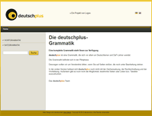 Tablet Screenshot of deutschplus.net